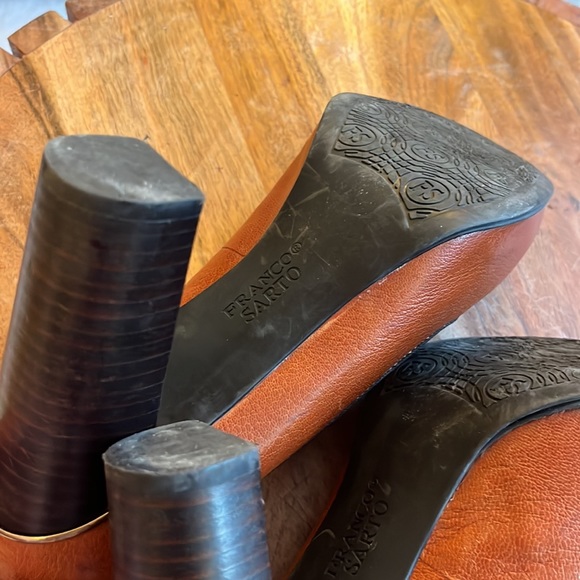 Franco Sarto | Chunky Heeled Loafer Pumps - Picture 9 of 10